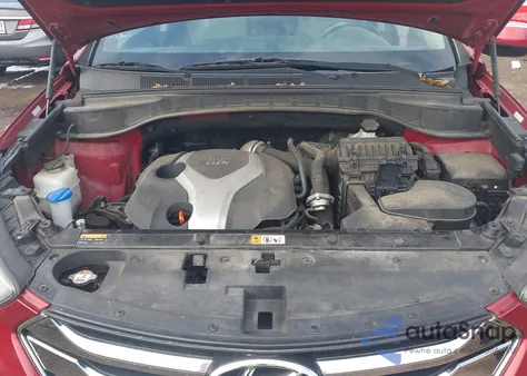 2013 Hyundai Santa Fe Sport 2.0T из США, поврежденный, VIN 5XYZU3LA0DG063374